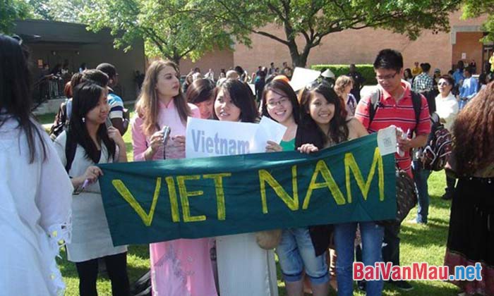 học sinh Việt Nam đi du học nước ngoài ngày càng nhiều
