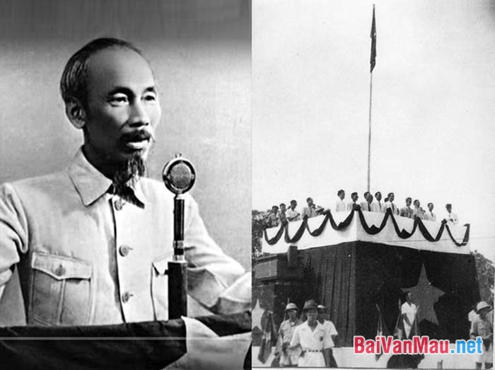 Cơ sở pháp lí và cơ sở thực tiễn của văn bản Tuyên ngôn độc lập của Hồ Chí Minh