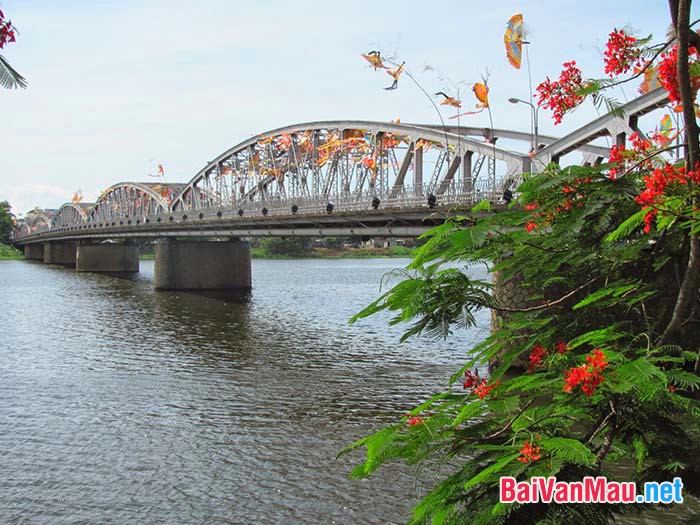 Cảnh quan thiên nhiên của sông Hương