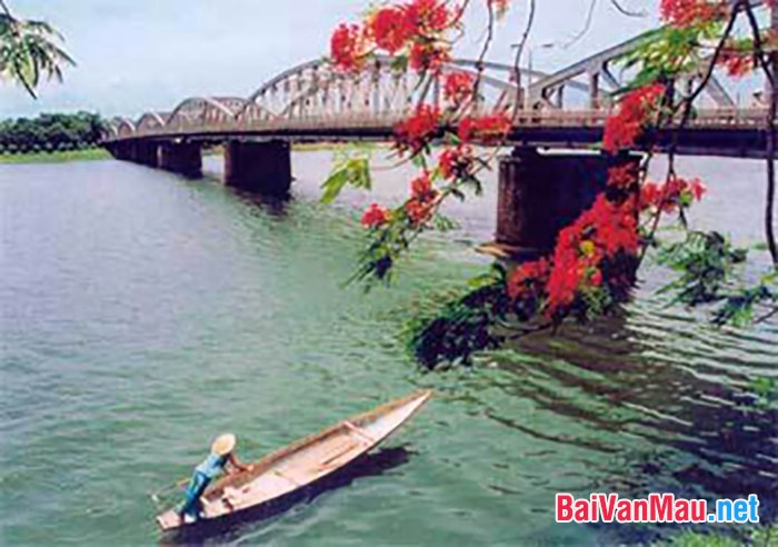 Vẻ đẹp dòng sông Hương 
