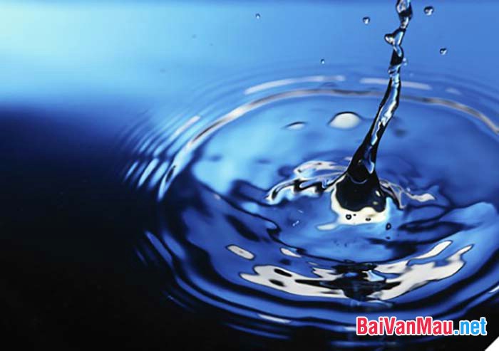 Đề bài: Nghị luận về nguồn nước
