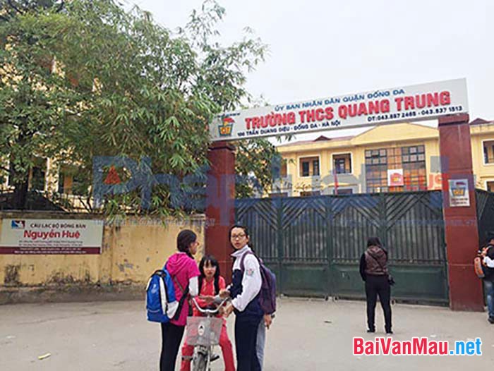 trường THCS Quang Trung