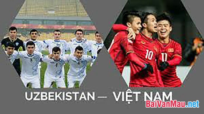 trận chung kết cúp AFC giữa U23 Việt Nam và U23 Uzbekistan