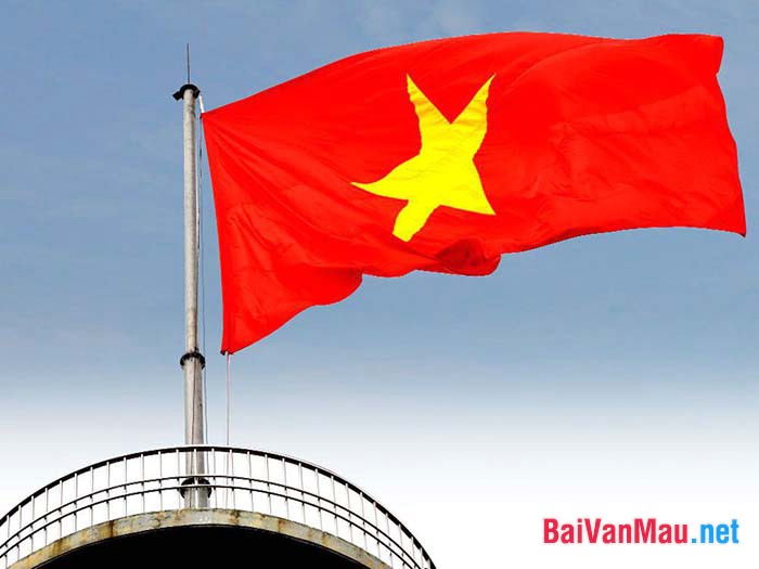 Thuyết minh về Lá cờ Việt Nam